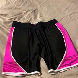 Size small sliding padded shorts for softball